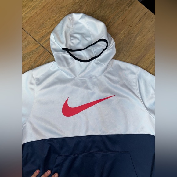 Nike Dri-Fit Mens Med  High Neck Lightweight Basketball Pullover Hoodie - Picture 4 of 6